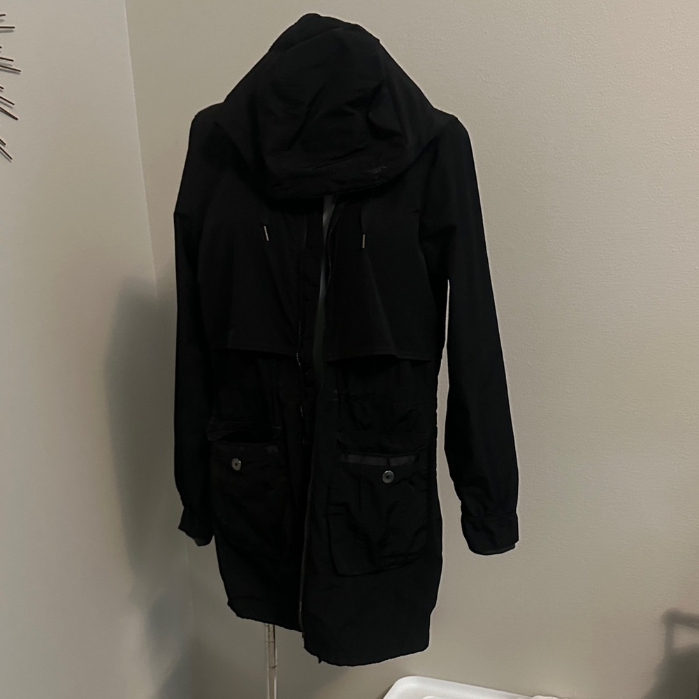 Mountain Hardwear Black Hooded Utility Parka